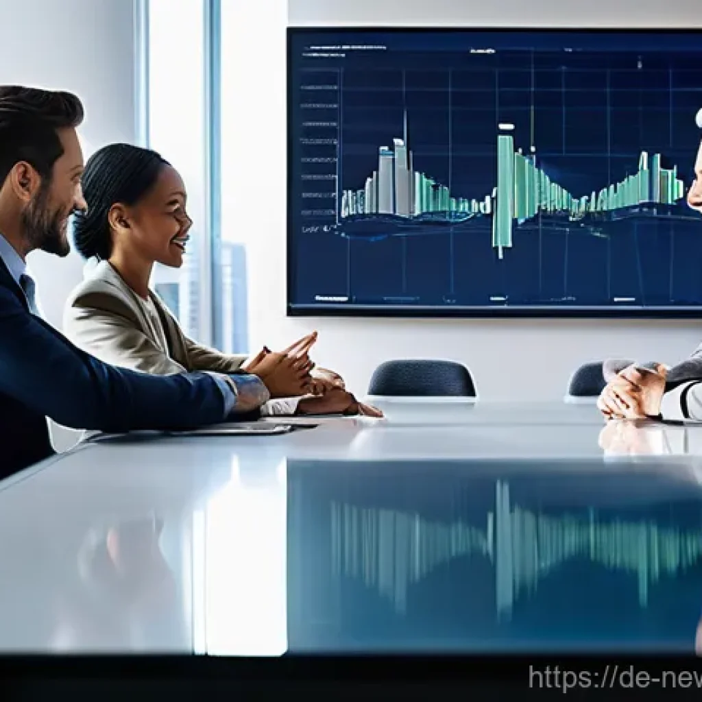 스타트업 투자자와의 신뢰 구축 방법 - **Prompt:** A diverse group of four business professionals (two men, two women, varying ages, dresse...